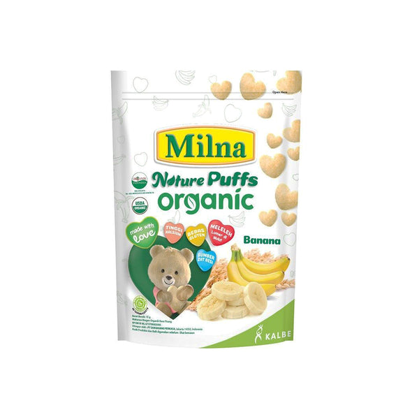 Milna Nature Organic Banana Puff 15g (highest price)