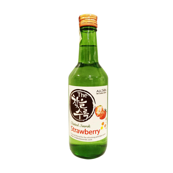 Chateul Soorok Strawberry soju 360ml