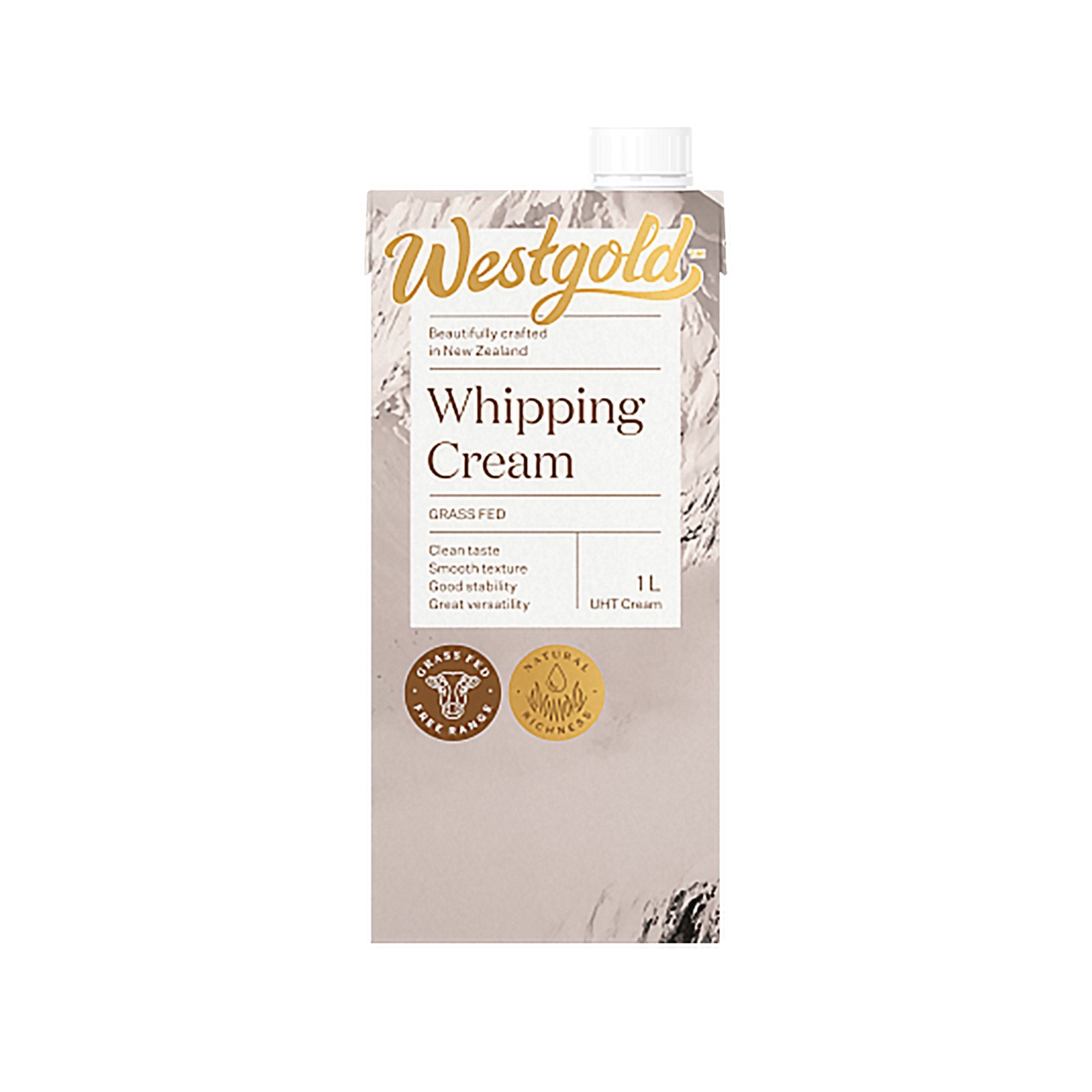 WESTGOLD UHT WHIPPING CREAM 1LIT