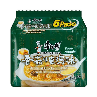 KS Instant Noodles Bag MushroomChicken Flavor 100g x 5pcs/pack