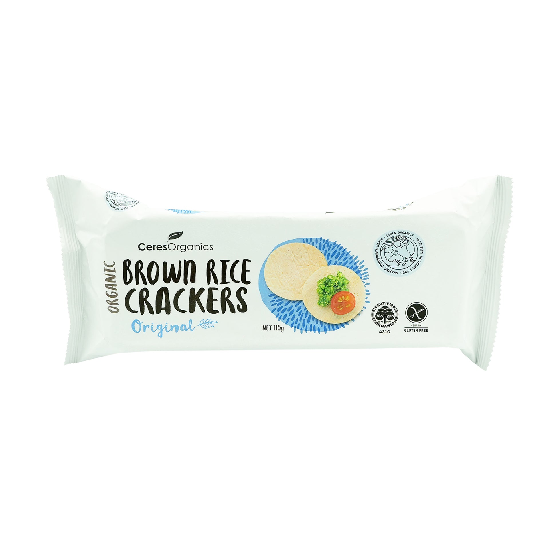 Ceres Organics Brown Rice Cracker 115g