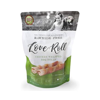 Love Chicken Wrapped Barbecue Rolls Dog Treat 154g