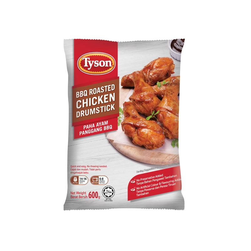 Tyson BBQ Roasted Chicken Drumstick 600g