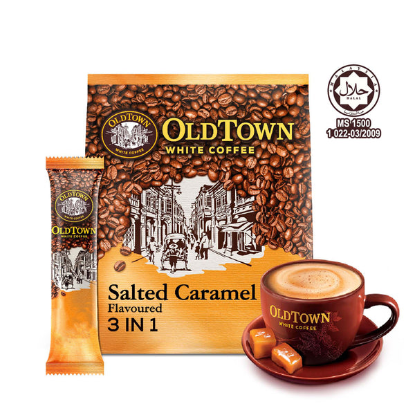 Old Town White Coffee 3 in 1 Salted Caramel  31.6g x 15
