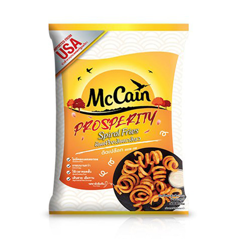 Mccain Prosperity Spiral Fries 600g