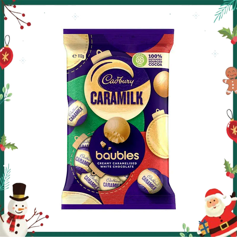 Cadbury Caramilk Baubles 112g