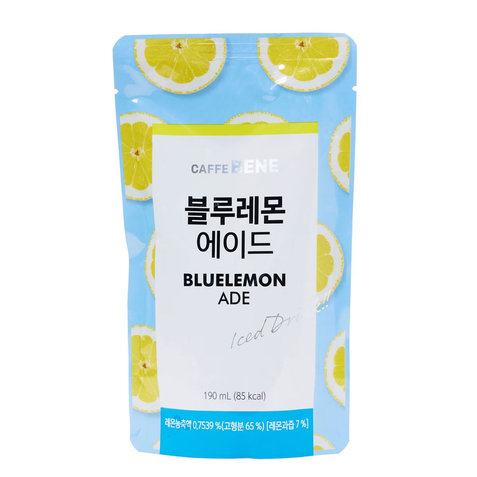 Cafe Bene Coffee Ade Blue Lemonade 190ml