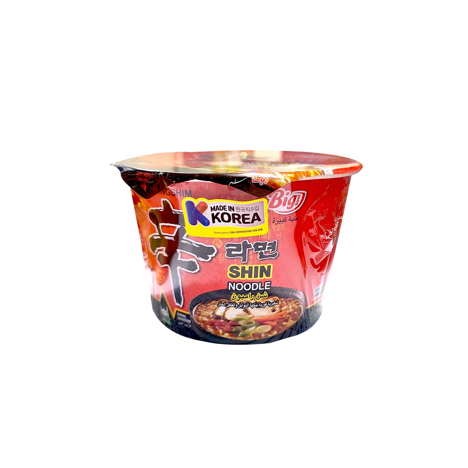 Nongshim Shin Stir-Fry Ramyun Instant Noodle (Bowl) 103g