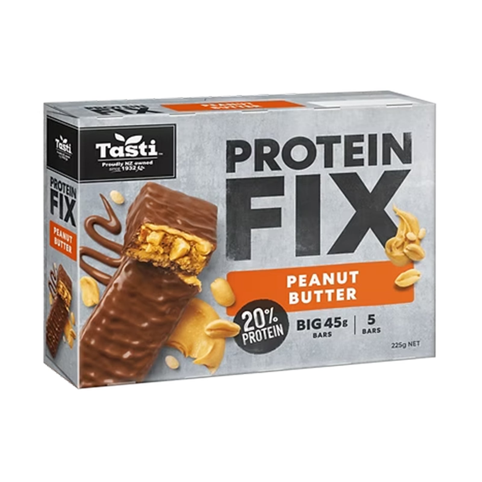 Tasti Protein Fix Bars Peanut Butter 225g