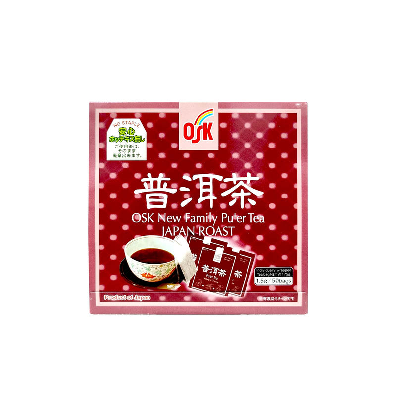 OSK Pu Er Japan Roast Tea Bags 50pcs/pack