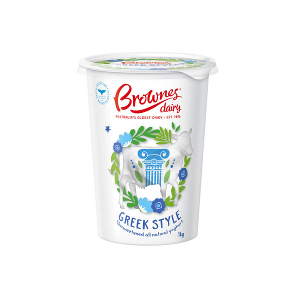 Brownes Greek Style Yogurts 1kg