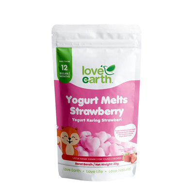 Love Earth Baby Yoghurt Melt Strawberry 20g