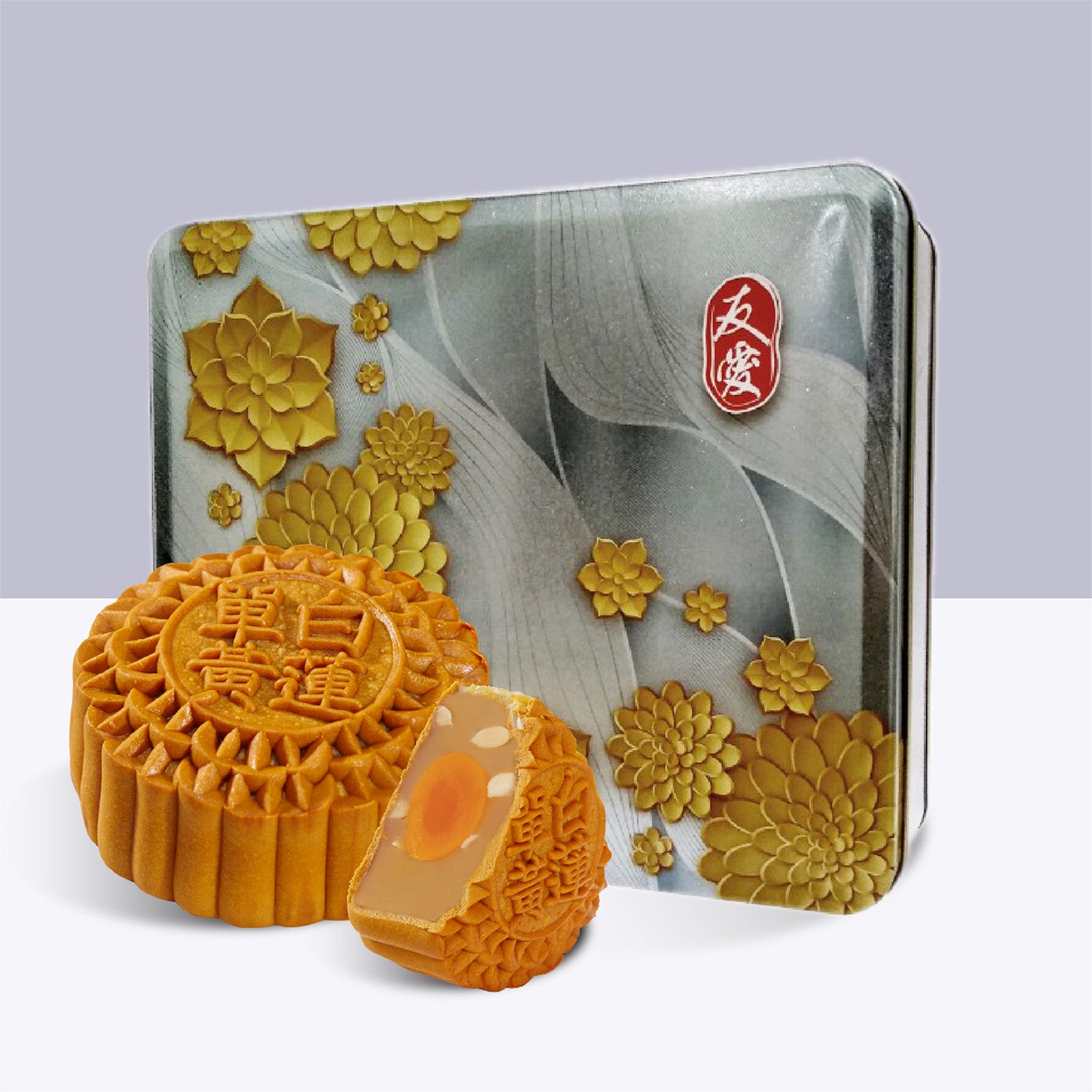Yu Ai Big Mooncake White Lotus with Crushed Yolk 1pack