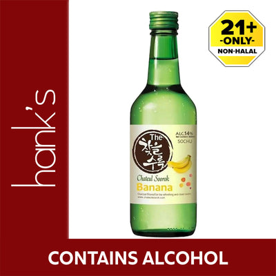 Chateul Soorok Soju Banana alcohol 14% 360ml