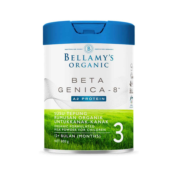 Bellamy Beta Genica-8 Step 3 Toddler Milk Drink 800g
