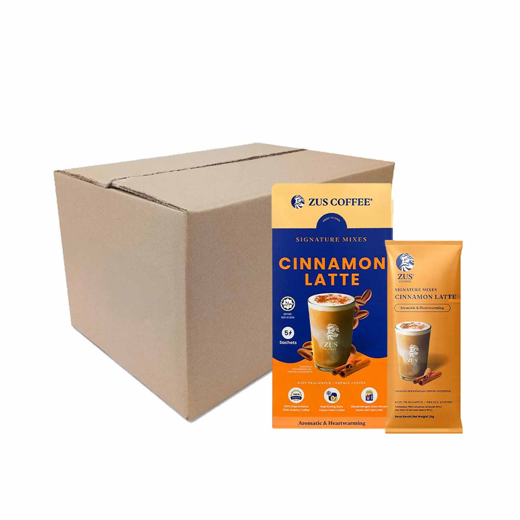 Zus Signature Mixes Coffee - Cinnamon Latte 23g x 5