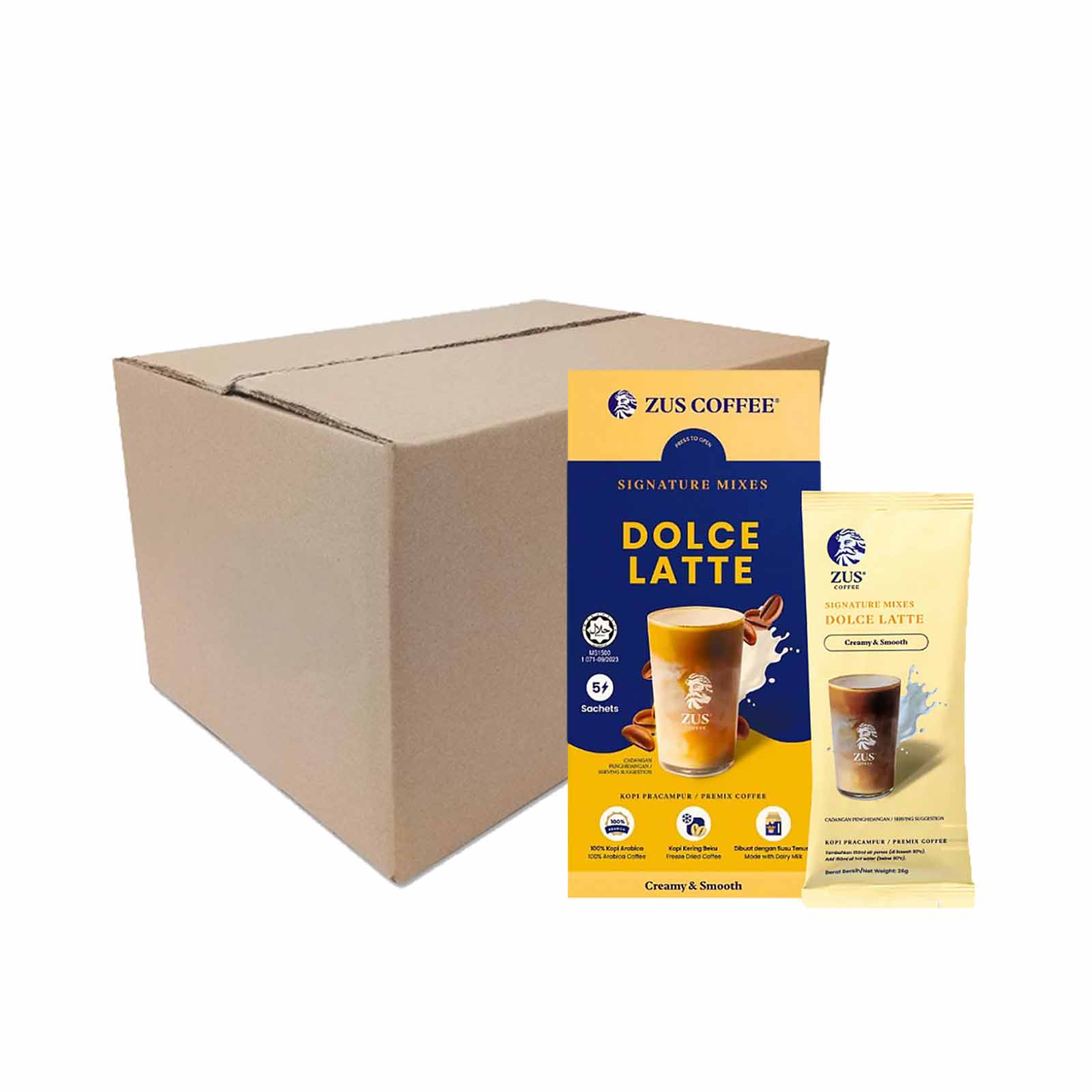 Zus Sign Dolce Latte Mixes Coffee 23g x 5