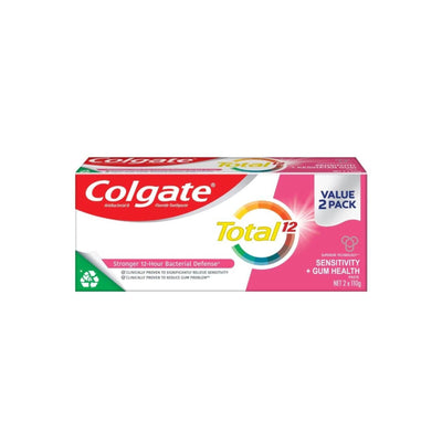 Colgate Total Sensitivity And Gum Twin Toothpaste 110g