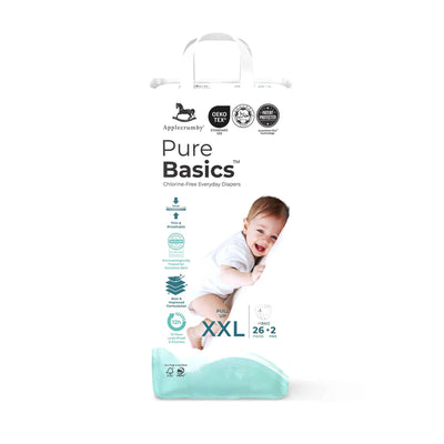 Applecrumby PureBasics Pants Diaper (Extra Extra Large) 26pcs/pack