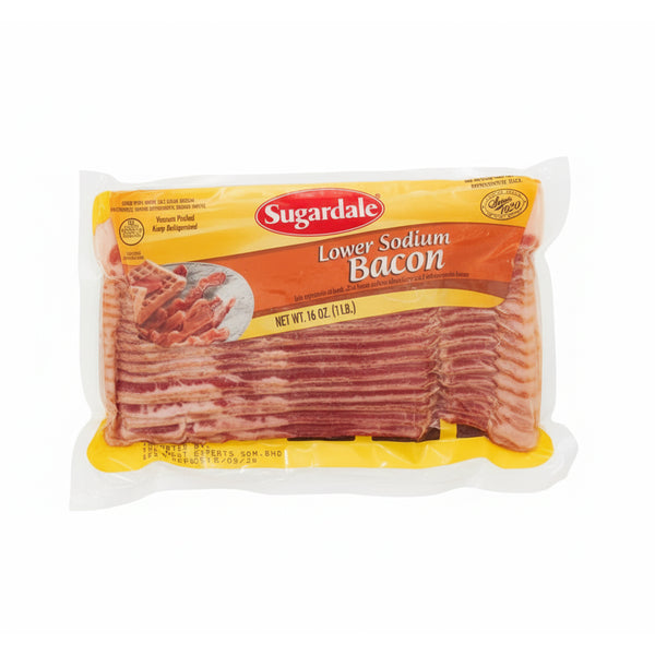[NON-HALAL] Sugardale Lower Sodium Bacon 454g (highest price)