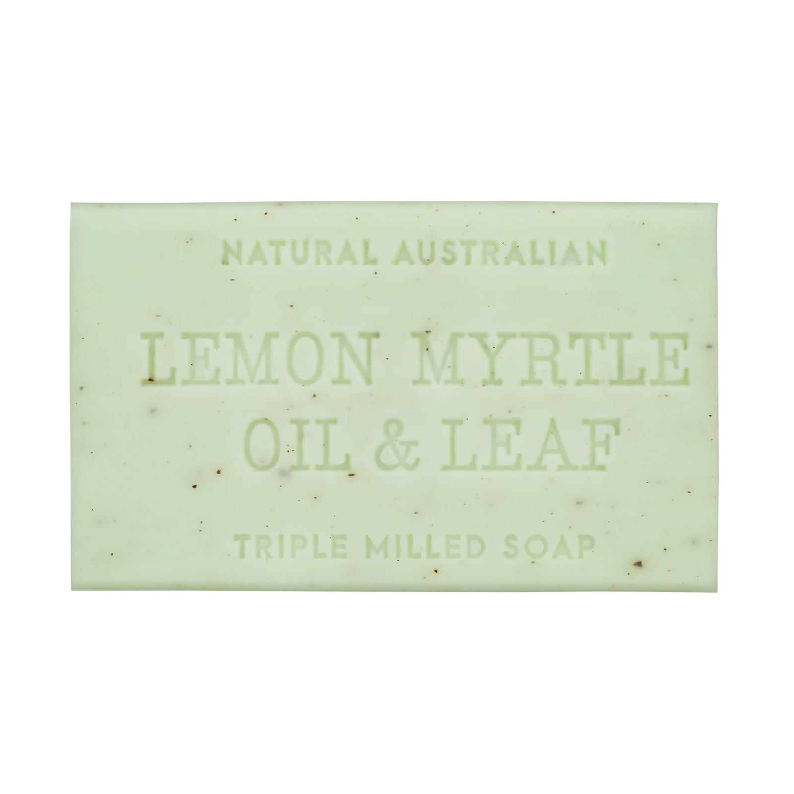 Natural Australian Lemon Myrtle Leaf Soap 200g