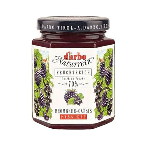Darbo 70% Blackberry & Black Currant Jam 200g