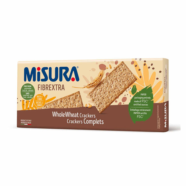 Misura Fibrextra Whole Wheat Crackers 385g (highest price)