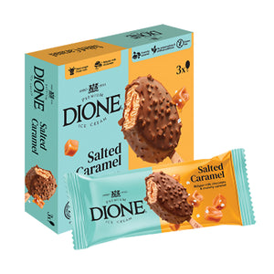 Dione Salted Caramel Ice Cream Sticks 90ml x 3