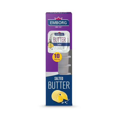 Emborg Mini Salted Butter 8g x 10
