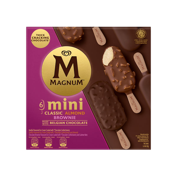 Magnum Mini Classic Almond Brownie Myth Multipack 45ml x 6 (highest price)