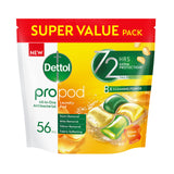 Dettol Laundry Pods Citrus Rose 56pcs/pack Refill