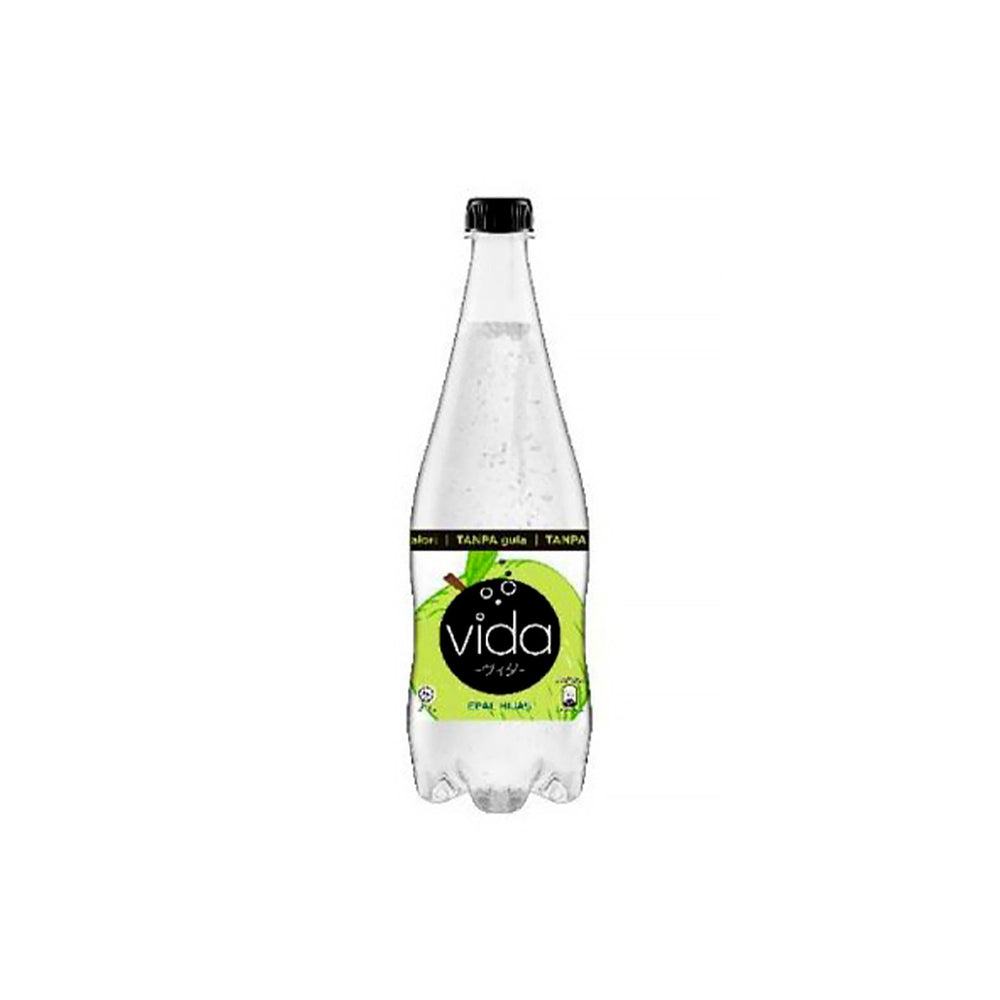 Vida Zero Green Apple Sparkling Drink 1L