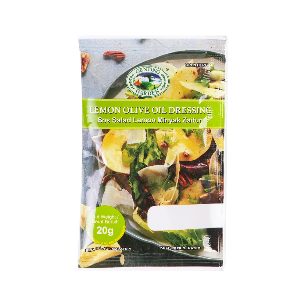 Genting Garden Lemon Olive Oil Salad Dressing 20g