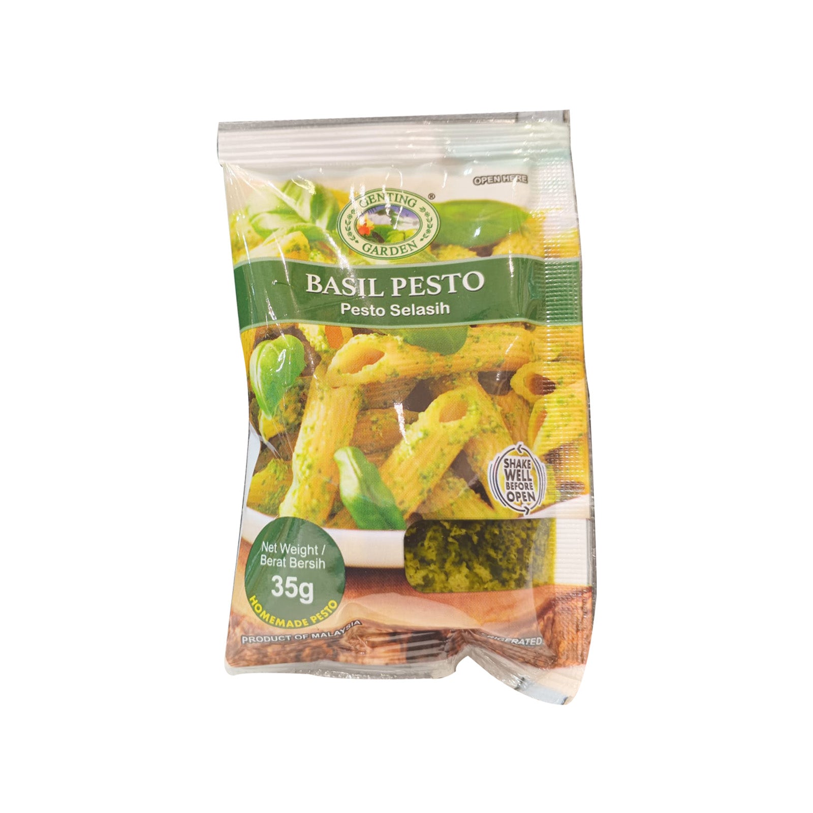 Genting Garden Basil Pesto Salad Dressing 35g