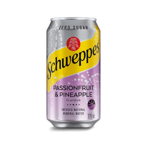 Schweppes Mineral Water Passionfruit and Pineapple 375ml