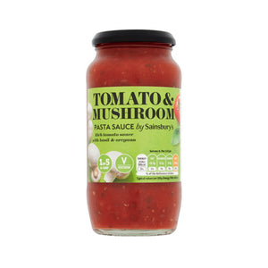 Sainsbury's Tomato & Mushroom Pasta Sauce 500g