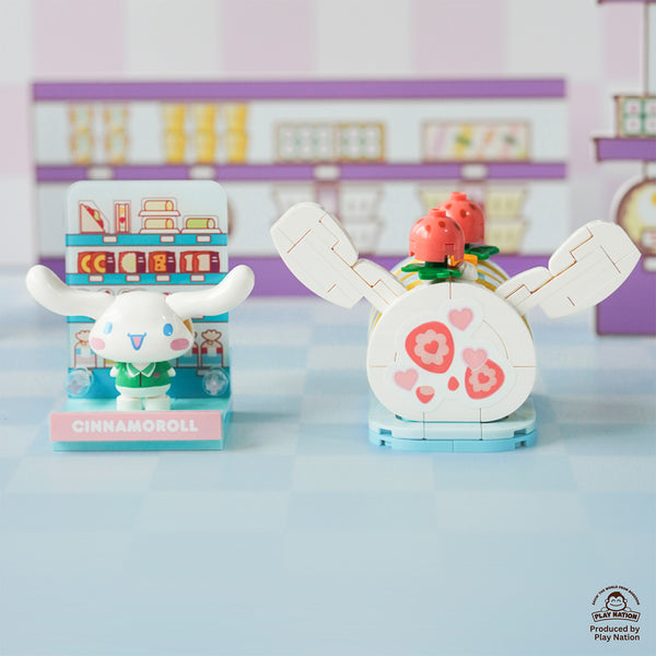 (Exclusive) Cinnamoroll Sugar Roll - Sanrio Konbini Building Blocks 1set (highest price)