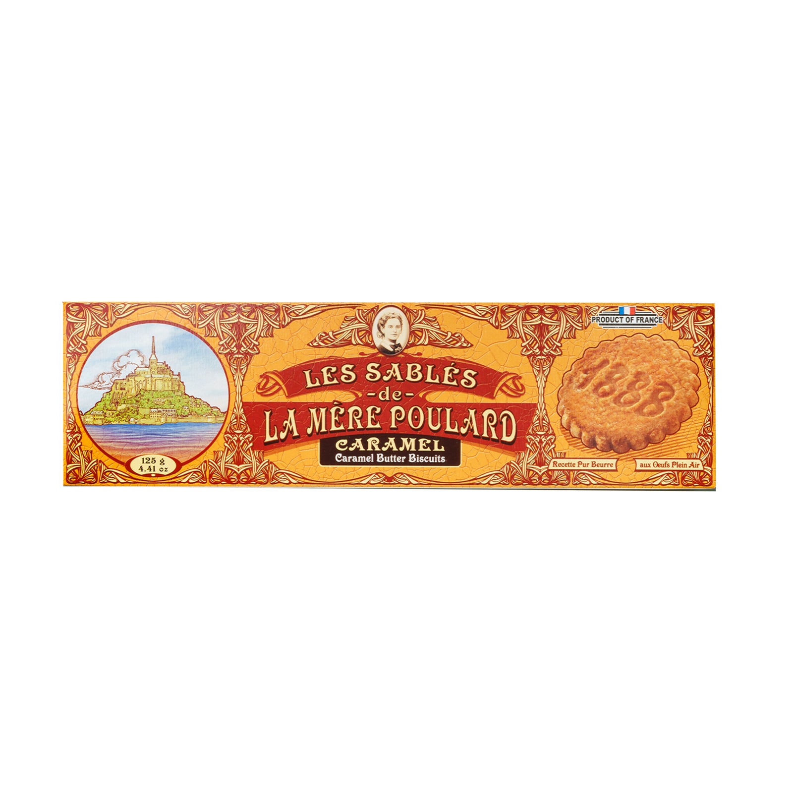 La Mere Poulard Sables Caramel Butter 125g