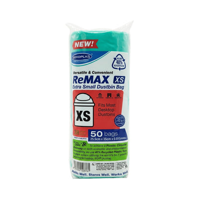 Sekoplas Remax Garbage Roll XS 25.5 x 35cm x 50