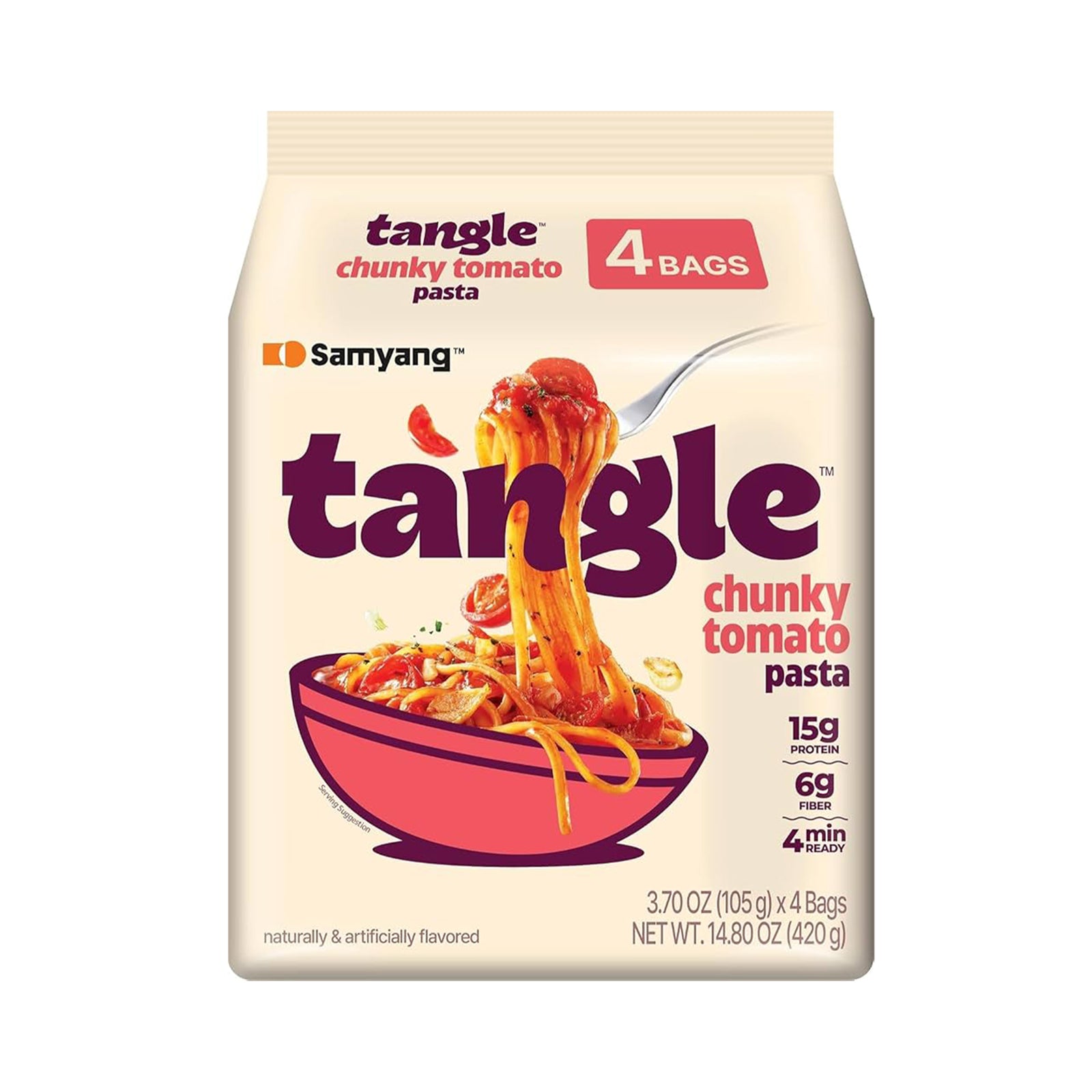 Samyang Tangle Chunky Tomato Pasta 100g x 4