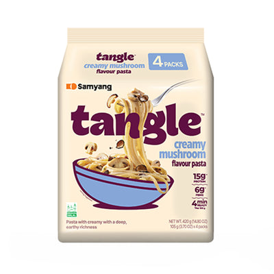 Samyang Tangle Creamy Mushroom Pasta 105g x 4