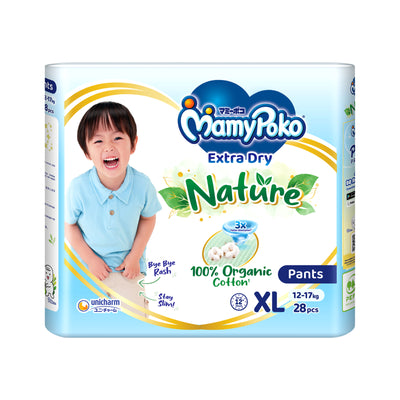 Mamypoko Extra Dry Nature Pants Xl 28pcs/pack