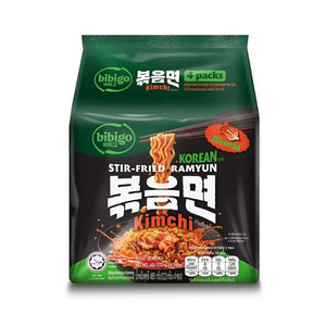 Bibigo Stir-Fried Ramyun Kimchi 122g x 4