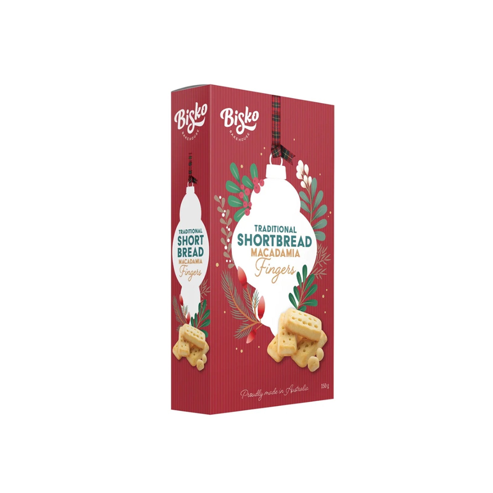 Bisko Bakehouse Traditional Shortbread Macadmia Fingers 150g