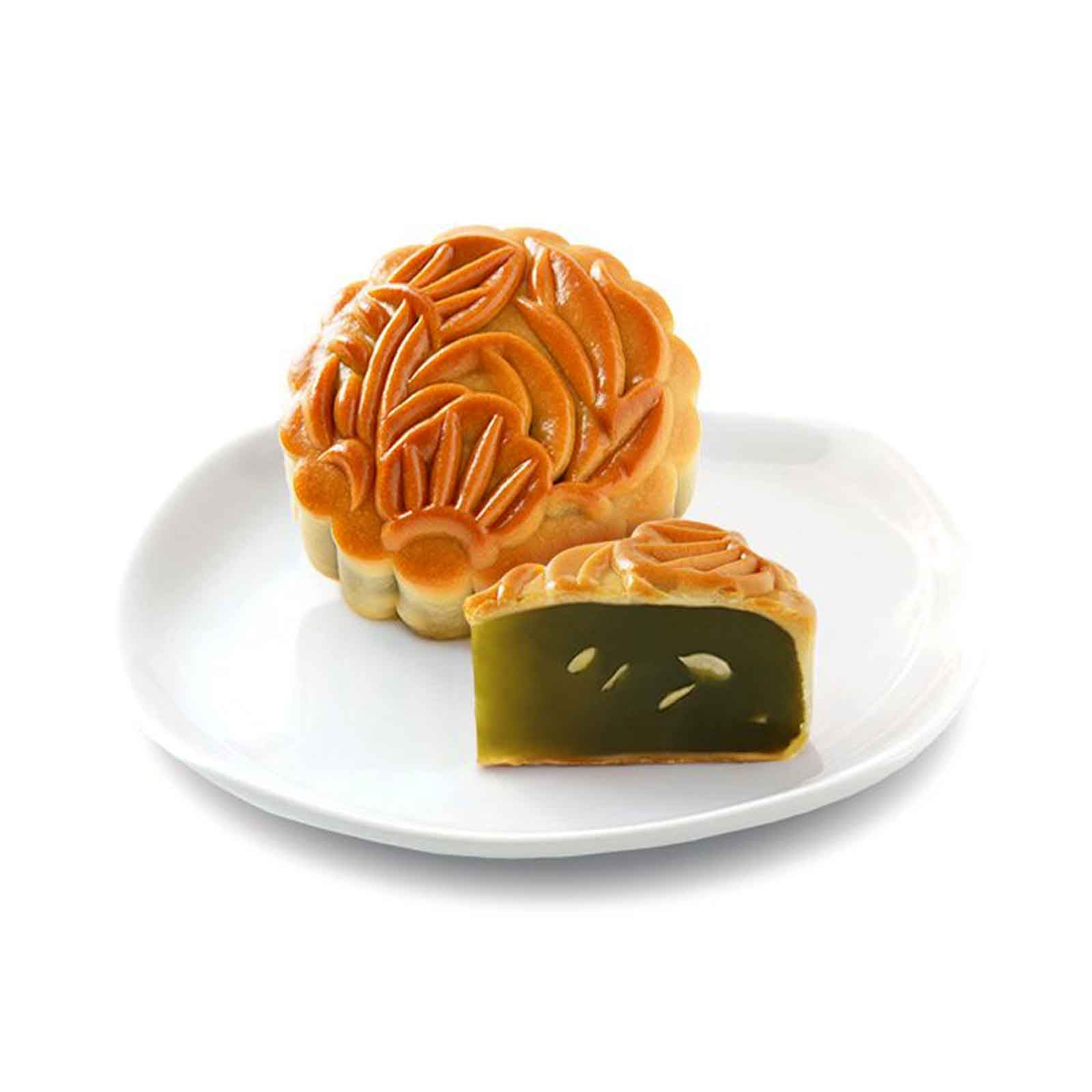 Bakers Cottage Pandan Lotus Reduced Sugar Mooncake 1pack