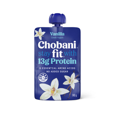 Chobani Fit Vanilla Yogurt Pouch 150g