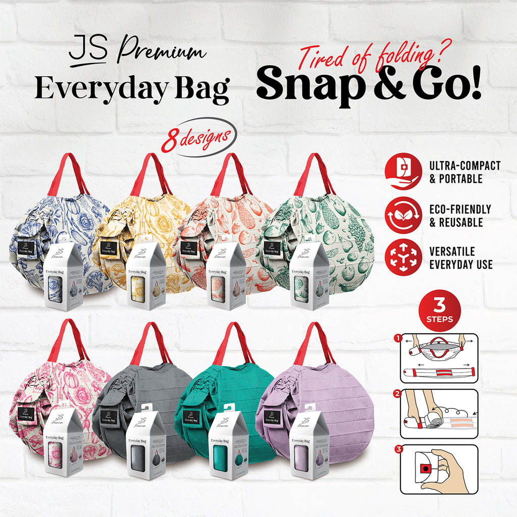 JS Premium Everyday Bag Full Pink 1unit