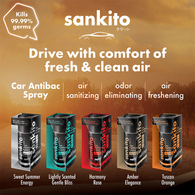 Sankito Car Antibac Spray Amber Elegance 150ml