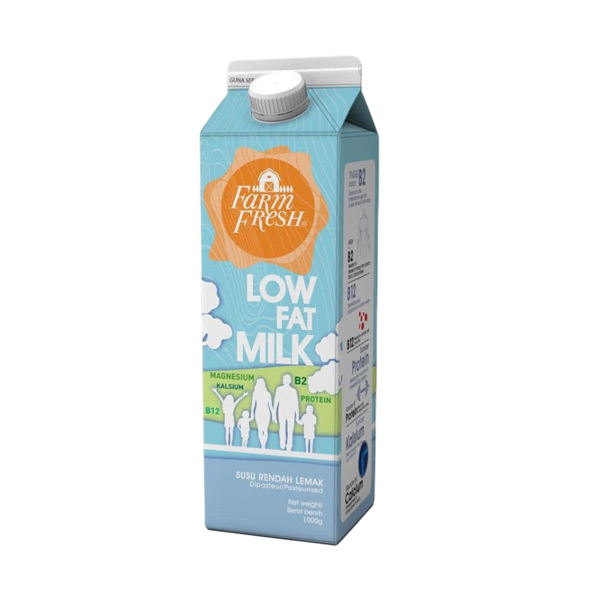Farm Fresh Pasteurized Low Fat Milk 1kg