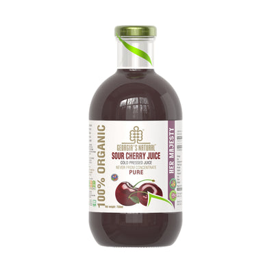 Georgia's Natural 100% Sour Cherry Juice 750ml